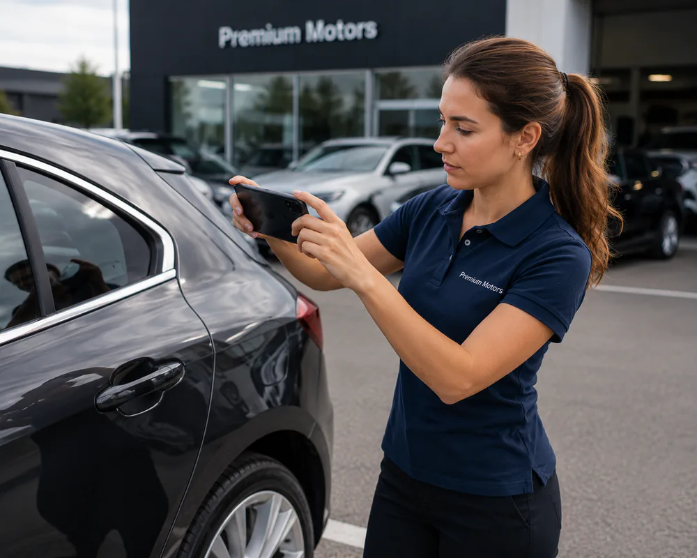 Fahrzeugzustand wird per Smartphone dokumentiert